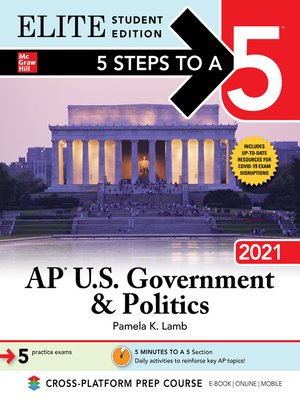 cover image of 5 Steps to a 5: AP U.S. Government & Politics 2021
